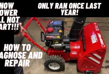 Troy Bilt Snow Blower Not Start Run Mobile Repairs in Denver Metro