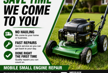 🔥 Broken Mower? We Come To You Fast Fixes