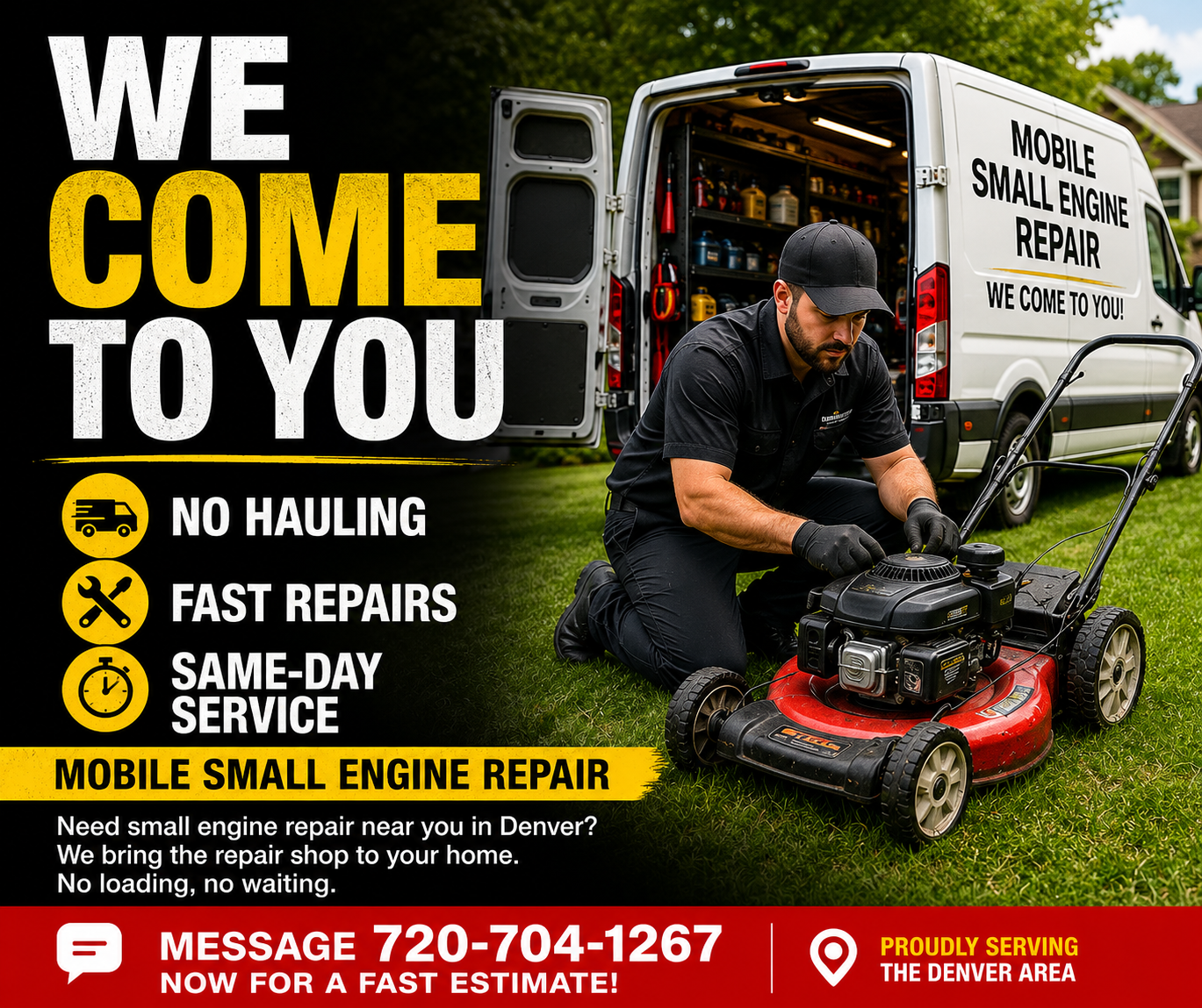 🔥 Mobile Repair No Hauling Done At Your Home